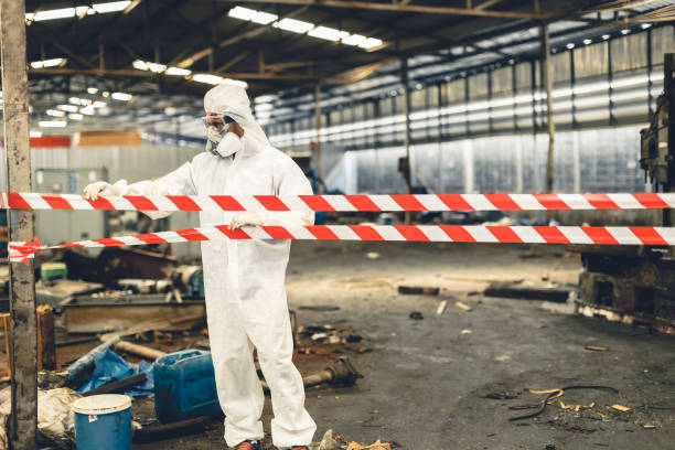 Professional Biohazard technician working in Cotati, CA